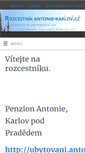 Mobile Screenshot of antonie-karlov.cz
